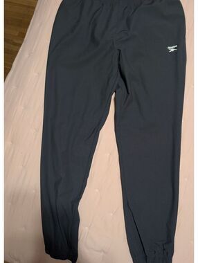Reebok Men's Gray Athletic Jogger Pants Size Large